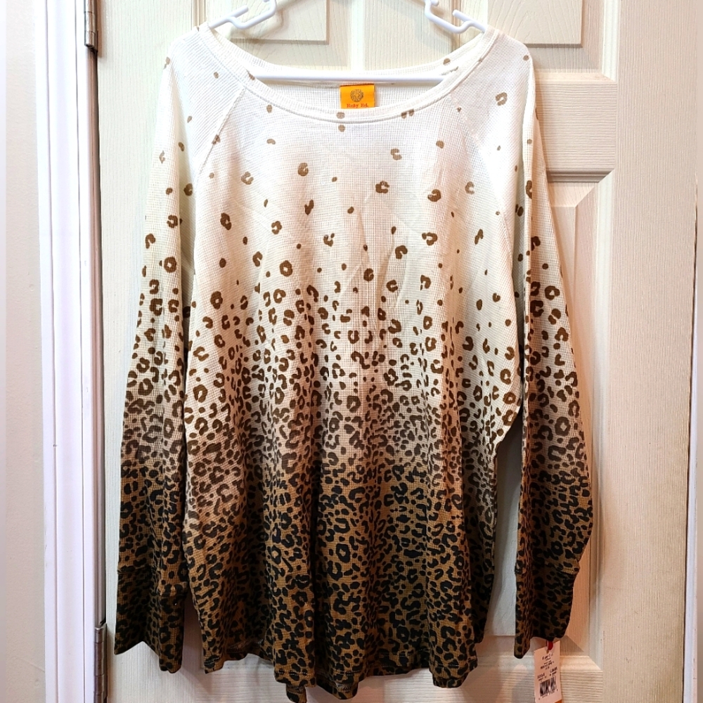 NWT Ruby Rd Long sleeve Top 3x